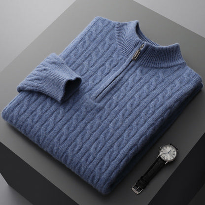 Bellini Cashmere Half Zip Sweater